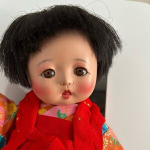 Vtg/Antique Japanese Ichimatsu Kimono Doll